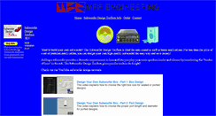 Desktop Screenshot of mfr-eng.com